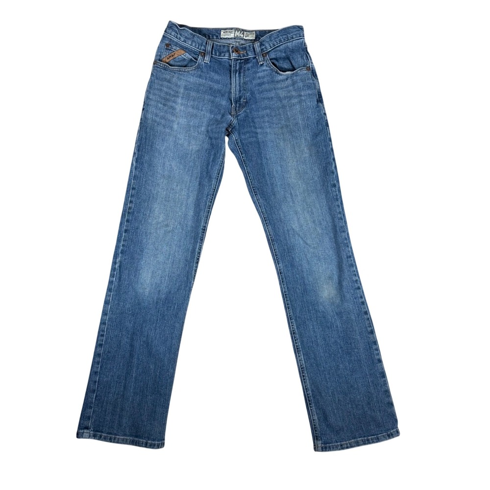 Ariat M4 Legacy Relaxed Boot Cut Jeans Mens 29x34 Medium Wash 10022676 Denim
